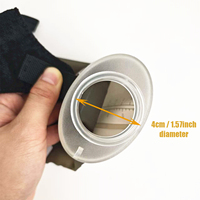 Bouteille souple en TPU pliable personnalisée de 500 ml avec poignée et bouchon pour gel énergétique, gourde d'hydratation pour la course à pied