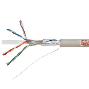 OWIRE <span class=keywords><strong>Cat</strong></span> 6 SF UTP Lan cavo senza ossigeno in rame 23AWG doppio schermato 250MHz affidabile filo Ethernet per ufficio LAN cablaggio - Product Image 4