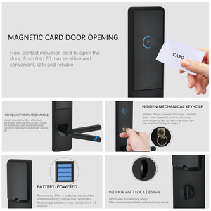 <span class=keywords><strong>Serrure</strong></span> <span class=keywords><strong>de</strong></span> <span class=keywords><strong>porte</strong></span> intelligente à carte-clé électronique RFID pour hôtel, <span class=keywords><strong>serrure</strong></span> <span class=keywords><strong>de</strong></span> <span class=keywords><strong>porte</strong></span> <span class=keywords><strong>coulissante</strong></span> en bois à montage encastré, prix d'usine 2026, <span class=keywords><strong>avec</strong></span> <span class=keywords><strong>poignée</strong></span> <span class=keywords><strong>de</strong></span> <span class=keywords><strong>porte</strong></span> - Product Image 2