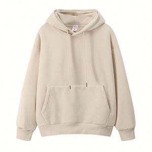 Ventes en gros de sweats à capuche unisexes surdimensionnés de qualité supérieure, logo brodé personnalisé, coton doux, imprimé pour l'automne, pour hommes - Product Image 3