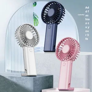 <span class=keywords><strong>Ventilateur</strong></span> électrique portable mini USB rechargeable à forte puissance pour usage domestique, sur bureau et mural - Product Image 4