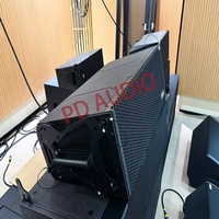 PD210-P Système Line Array Passif Double 10 pouces avec Aimants Néodyme Léger Haute Pression Sonore pour Église, Théâtre, Arène, Festival, Événement en Direct