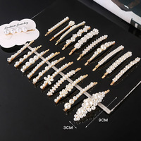 Koreaanse Haaraccessoires Meisjes Parel Haarspelden Mode Clip Metalen Haarspelden Haar Accessoires Voor Groothandel