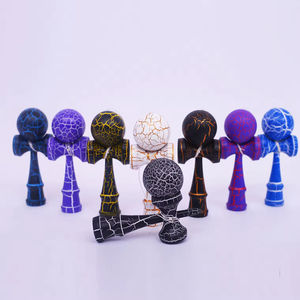 รับผลิตแบบ OEM&ODM ของเล่นเคนดามะไม้ญี่<span class=keywords><strong>ป</strong></span>ุ่นขนาด 18 ซม. สำหรับเด็ก วัยรุ่น และผู้ใหญ่ ดาบหยก บอลพระจันทร์ - Product Image 3