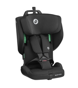 Siège auto pliable Maxi-Cosi Nomad Plus pour tout-petits, idéal pour les voyages, couleur noire, pour bébés et enfants de 15 mois à 4 ans - Product Image 1