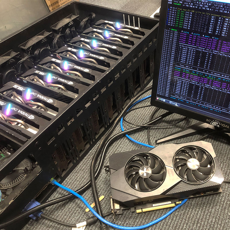 Nvidia Rtx Gpu Rig HOT Geforce Rtx 3080 Rig Mining Rig 3080 Vision