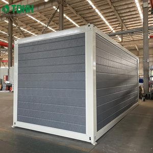 Модульный сборный мини-дом, мобильный офис, складной контейнерный дом Z-образной формы, офисное здание из утолщенных сэндвич-панелей для торговых центров - Product Image 2