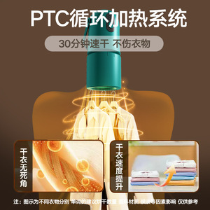 Mini Secadora de Ropa Portátil de 5-10 kg, Funciona con Batería, Uso Doméstico, Ecológica - Product Image 5