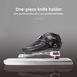 <span class=keywords><strong>Patins</strong></span> <span class=keywords><strong>à</strong></span> <span class=keywords><strong>roulettes</strong></span> <span class=keywords><strong>de</strong></span> vitesse professionnels pour enfants et adultes, unisexes, en fibre <span class=keywords><strong>de</strong></span> carbone, <span class=keywords><strong>à</strong></span> grandes roues, avec tige en microfibre et semelle extérieure en caoutchouc - Product Image 4