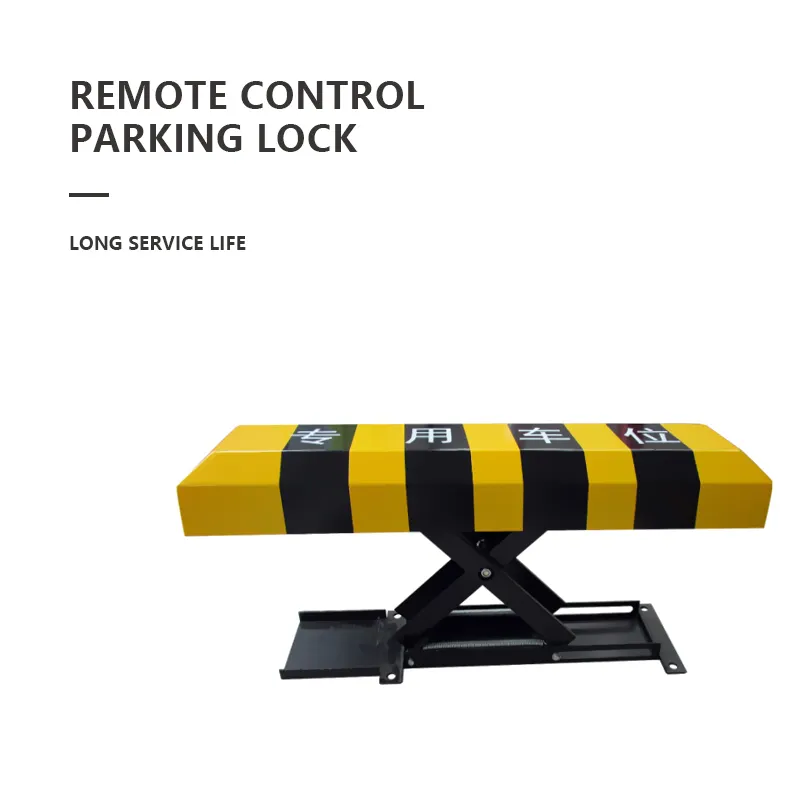 Tipo X impermeable coche privado reservado espacio de estacionamiento barrera inteligente cerradura de puerta Control remoto automático cerradura de estacionamiento