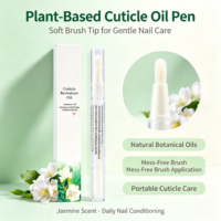 Stylo d'huile revitalisante pour cuticules Salon Essential, écologique, avec embout pinceau, adoucit et nourrit, produits de soin des ongles pour manucure