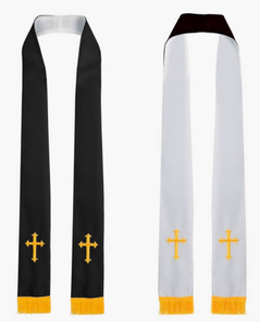 Giáo Sĩ đảo ngược lấy trộm với chữ thập và tua đỏ và đen - Product Image 5