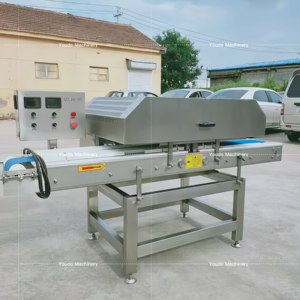 Cortadora de carne paralela de alta velocidad, cortadora de carne de cerdo automática comercial, cortadora de carne fresca - Product Image 2