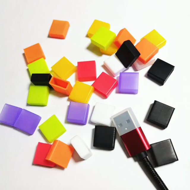 Customized Silicon Rubber USB Dust protection Cap/USB Cap in Various Specifications and Colors