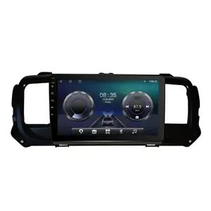 TS10 8 Cores Android 10 6 + 128 Auto Dvd Multimedia Speler Radio Video Stereo Gps Navi Systeem Voor Peugeot reiziger 2017-2020