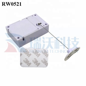 Ruiwor RW0521 Chống Trộm Hiển Thị Kéo Hộp Với Cáp Thu Vào Và 33X19mm Dính Linh Hoạt Lời Khuyên Cao Su Cáp Kết Thúc - Product Image 4