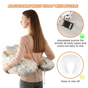 Cuscino per <span class=keywords><strong>Allattamento</strong></span> OEM all'ingrosso, regolabile, portatile, a forma di nuvola, per mamma, supporto per la <span class=keywords><strong>gravidanza</strong></span> e il tummy time - Product Image 2