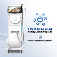 Mesin Penghilang Bulu Laser Diode Profesional Perfectlaser Aesthetic AI Skin Analyzer 1200W Triple Wavelength