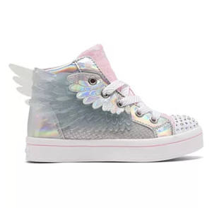Sneakers Casual con Ali per Bambine, Scarpe in PU Verniciato alla Moda <span class=keywords><strong>Linea</strong></span> Cinese - Product Image 2