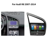 Autoradio OEM 9 pouces pour Audi R8 2007-2014, unité principale Android, navigation multimédia, stéréo sans fil, Carplay, DSP, BT, GPS, 4G