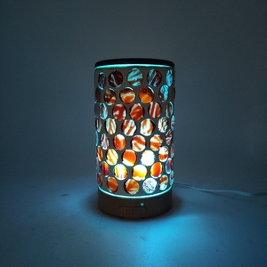 חדש ארומה קרמיקה חשמלית מפזר מכונת משרד ביתי מיני שמן אתרי לחות כפתור ארומתרפיה בעבודת יד - Product Image 3