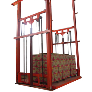<span class=keywords><strong>Platform</strong></span> pengangkat kargo hidrolik 1500KG 15 ton <span class=keywords><strong>Lift</strong></span> kargo baja mangan rel utama kapal dek baja pengangkat barang vertikal - Product Image 5