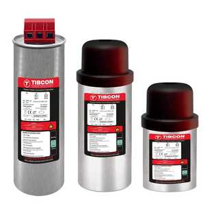 Condensador de Corrección del Factor de Potencia de Alta Resistencia Tibcon Trifásico 440V 480V 525V 830V MKP Condensador de Película Compacto para Sistemas Industriales - Product Image 2
