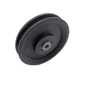 Heavy-Duty Durable im lặng màu đen nhựa thang máy bộ phận phòng tập thể dục phụ kiện tập thể dục 115 Mét rắn ròng rọc bánh xe - Product Image 3