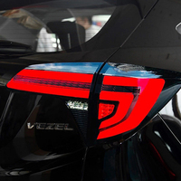 Conjunto de luces traseras JC Bulk Sale con cubierta transparente mejorada para Honda HR-V Vezel 2014-2019, juego de luces LED modificadas para intermitentes y freno.