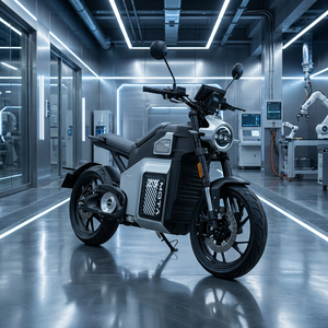 Vélo électrique longue portée 72V 5000W, haute vitesse, couple élevé, moto électrique tout-terrain, vélo électrique <span class=keywords><strong>enduro</strong></span>, vélo électrique tout-terrain à pneus larges - Product Image 6