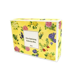 Herstellung Großhandel individuell bedruckte Gesichtsmaske Schublade Verpackungsbox Kosmetik-Papierbox mit Logo
