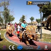 Manèges robotisés dinosaures My Dino AR007 à monnayeur pour parcs d'attractions, à vendre