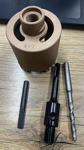 Broca de Diamante SDS Plus para Concreto e Alvenaria 170mm, Jateada, para Martelete de Impacto Pesado - Product Image 4