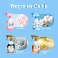 Semprotan parfum antistatis, semprotan kain pembaruan cucian kain lembut untuk pakaian 400ml