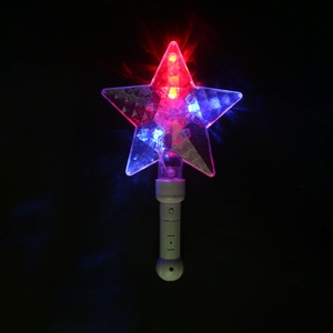 Multi colore HA CONDOTTO LA Luce Stella Up Bacchetta Magica Con La Maniglia Per 4th Of July - Product Image 6