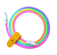 Câble de charge rapide 240W Type C vers C pour iPhone 15/16 Pro, tressé, dégradé arc-en-ciel, OD6mm, 5A