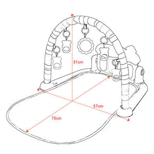 <span class=keywords><strong>Tapis</strong></span> <span class=keywords><strong>de</strong></span> <span class=keywords><strong>jeu</strong></span> multifonctionnel pour enfants, <span class=keywords><strong>tapis</strong></span> <span class=keywords><strong>de</strong></span> piano <span class=keywords><strong>pliable</strong></span> pour <span class=keywords><strong>bébé</strong></span>, <span class=keywords><strong>tapis</strong></span> pour le temps sur le ventre, jeux éducatifs pour enfants, produits pour bébés - Product Image 5
