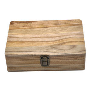 Custom Logo Luxury Bamboo Wooden Laser Engraved Stash Box Child Resistant Storage Organizer with Lid for Smoking Accessories - Product Image 4