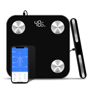 8 Electrodes Body Report Smart Digital Scale 8 Electrodes Bioimpedance Fat Body Smart Scale With App