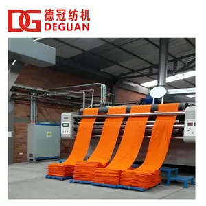 Deguan Tekstil Terbiye Makineleri Relax Kurutma Makinesi kullanılan kurutma silindiri için ve açık genişlik kumaş üç katmanlı kemer
