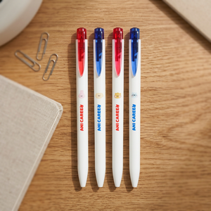 Metal 0.5mm Ballpoint <b>Pens</b> 4-Piece Career-Free Set for Office & School Use - Product Image 2
