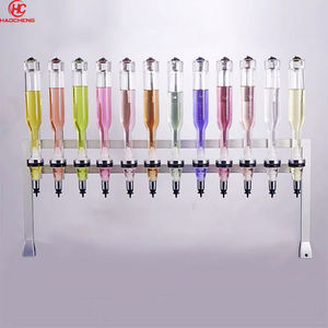 6/8/12 cabezales de bomba 250ml 375ML botellas de Perfume dispensador conjunto de barra estante de exhibición con tazas de olor - Product Image 5