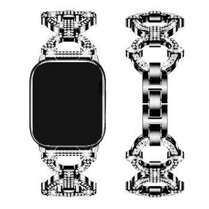 <span class=keywords><strong>O</strong></span>-Shape สายโลหะแวววาวสำหรับแอปเปิ้ลวอทช์45มม. 49มม. 41มม. 44มม. 42มม. - Product Image 1