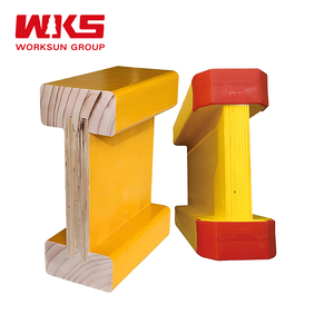 Viga de Madera H20 de 2.7m de Longitud, Alta Resistencia, Reutilizable, Ligera, de Abeto, Tipo I, para Renovación y Encofrado de Techos Bajos - Product Image 1