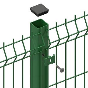 <strong>Fence</strong> <strong>Post</strong> High Quality Galvanized Metal <strong>Post</strong> PVC Coated Square/ Rectangular/ Peach/ Round <strong>Posts</strong> - Product Image 1