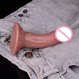 Dildo Realista con Sensación de Piel Real SXXY, con Vello Púbico y Venas, para Masaje Vaginal y Anal, Dildo de Silicona, Juguetes Sexuales para Mujeres - Product Image 6