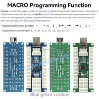 Codificador USB CY1000, placa de desarrollo Macro, controlador de Joystick de juego de plástico para PC, Raspberry Pi, Android, PS, Linux, Hitbox, SOCD