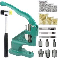 Kit de herramientas manuales para perforar ojales, molde para máquina de ojales, herramienta de instalación manual a presión