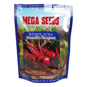 Hot Sale Eco-Friendly Custom <strong>Printed</strong> Recycled PE Packaging Bag Sunflower Fruit <strong>Vegetable</strong> Empty Stand up Zipper Seed Bag - Product Image 2