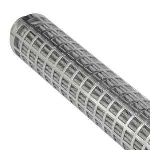 Custom 310s 316i Stainless Steel Mesh Sieve Strainer Sintered Filter Element